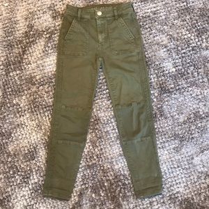 American Eagle High Rise Crop Jeggings